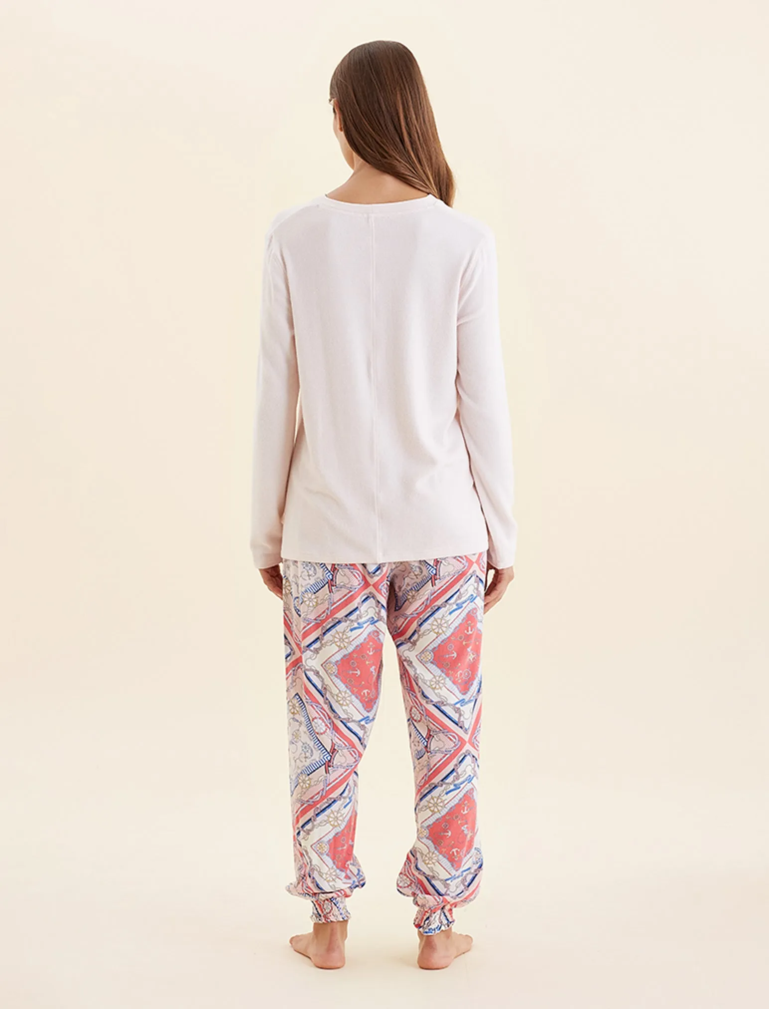 Marine Cozy Jogger and Feather Soft Top