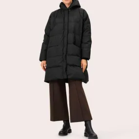 Masai Thilde Down Coat in Black