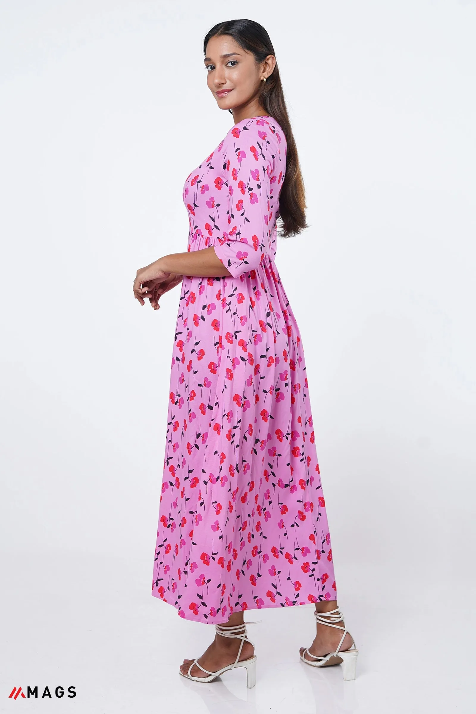 Maxi Pink Bliss Dress