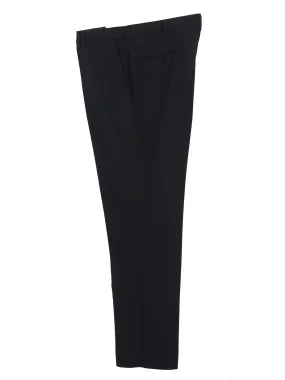 Men's Expandable Waist Dress Pants, Black