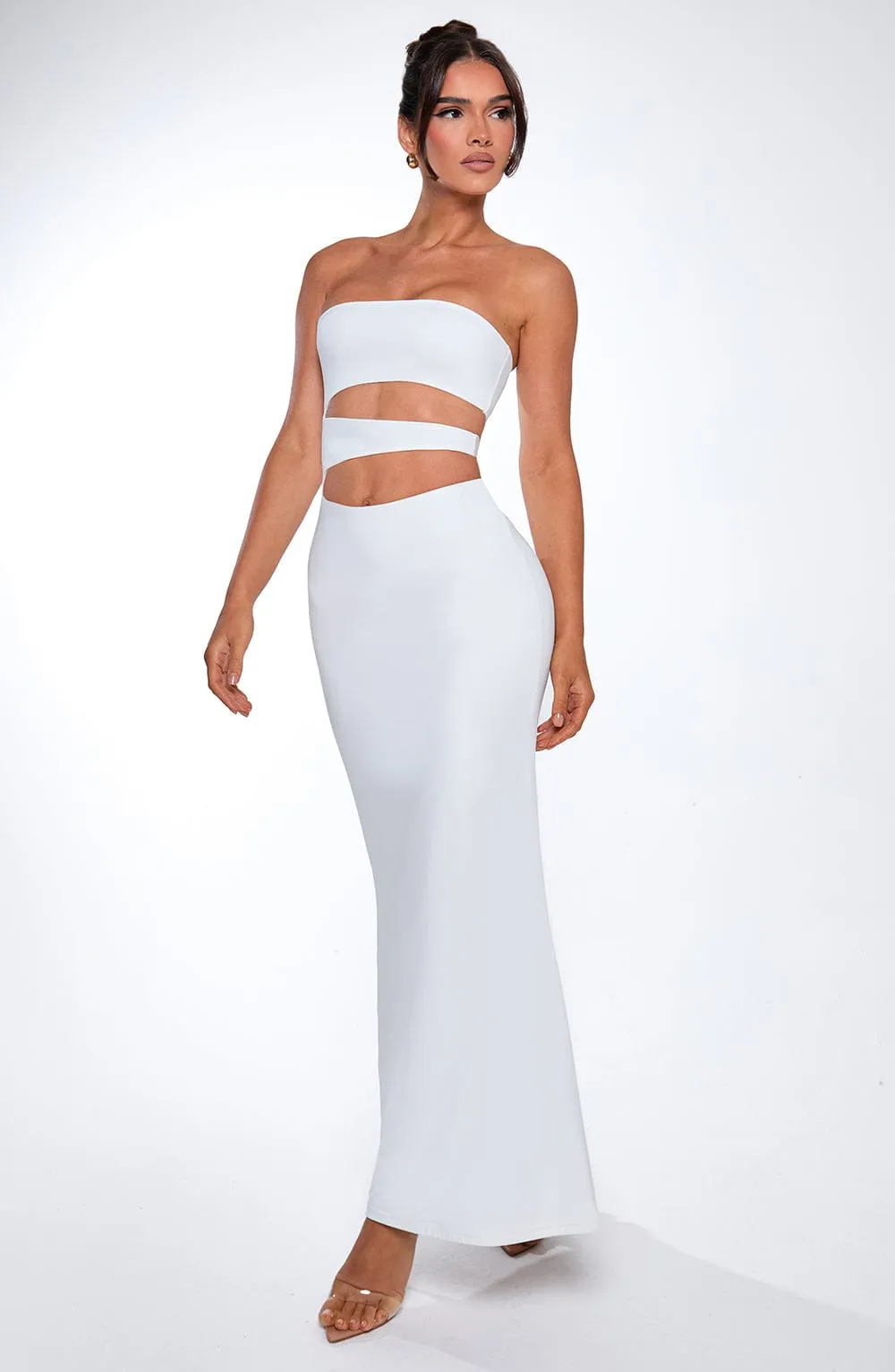 Milia Maxi Dress - White