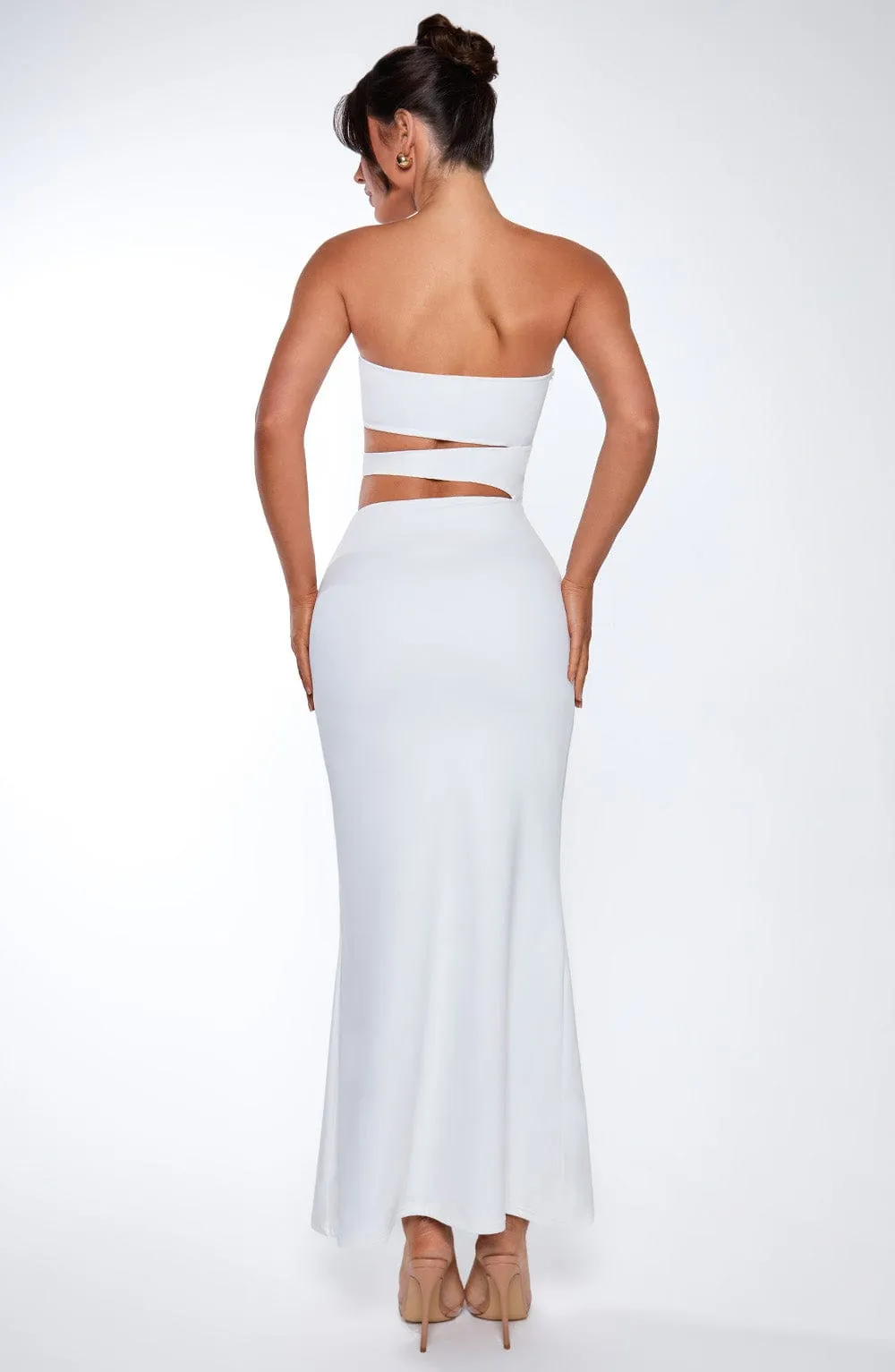 Milia Maxi Dress - White