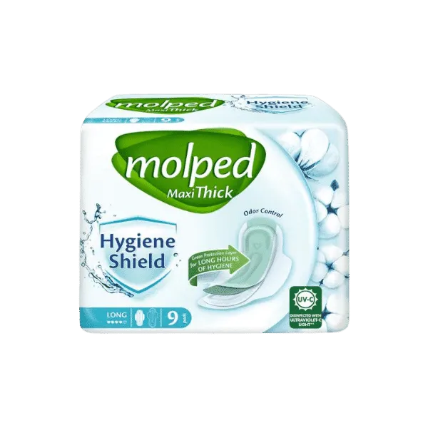 MOLPED MAXI THICK HYGIENE SHIELD LONG 9 PADS