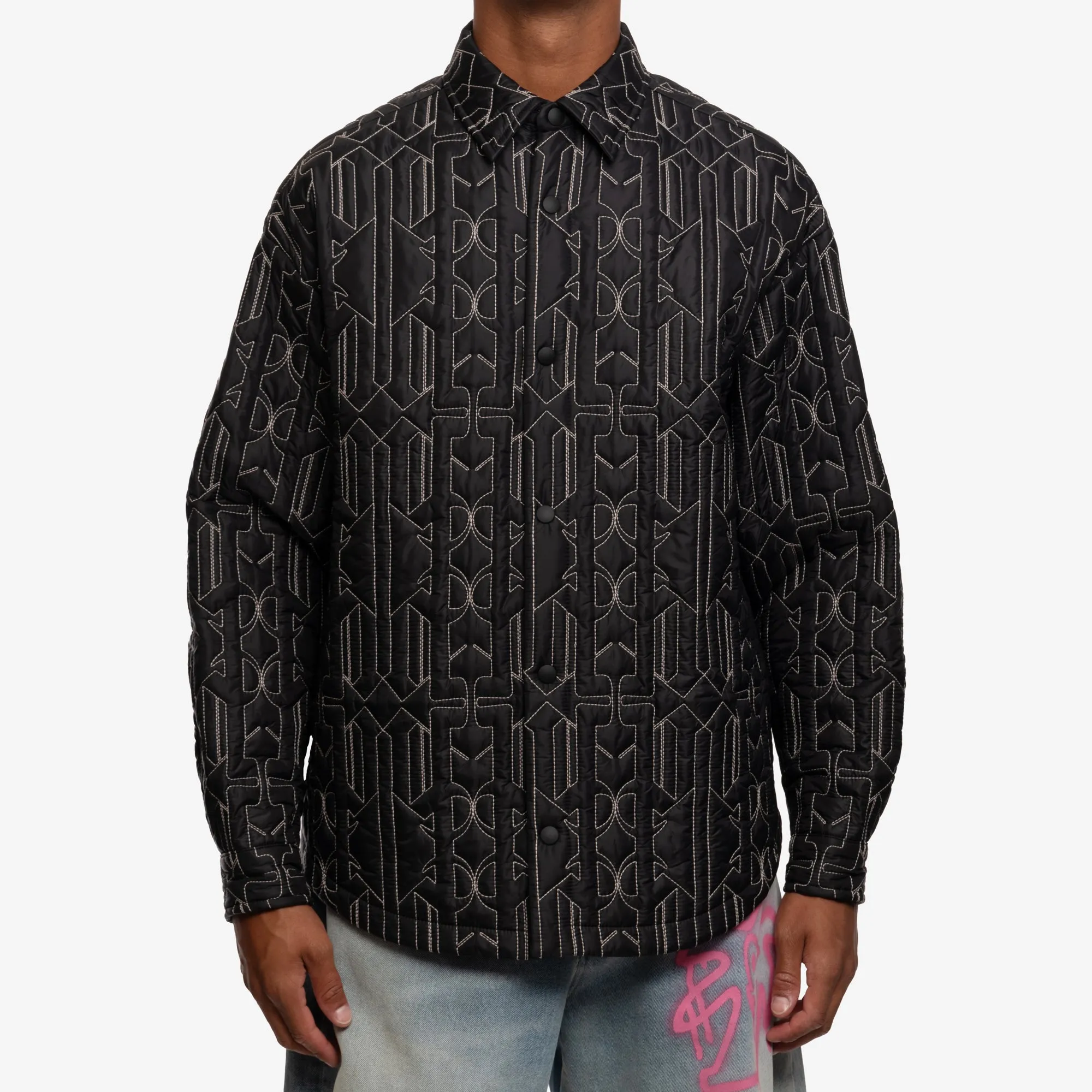 Monogram Quilted Overshirt