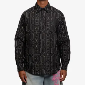 Monogram Quilted Overshirt