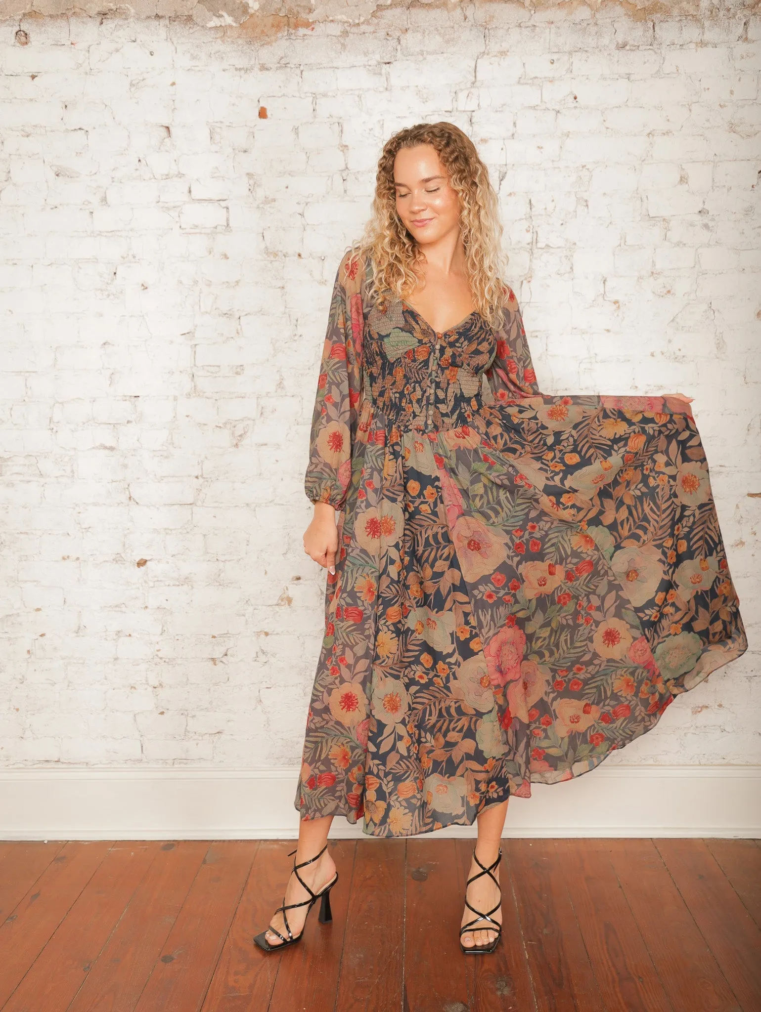 Nadine Blossom Maxi Dress