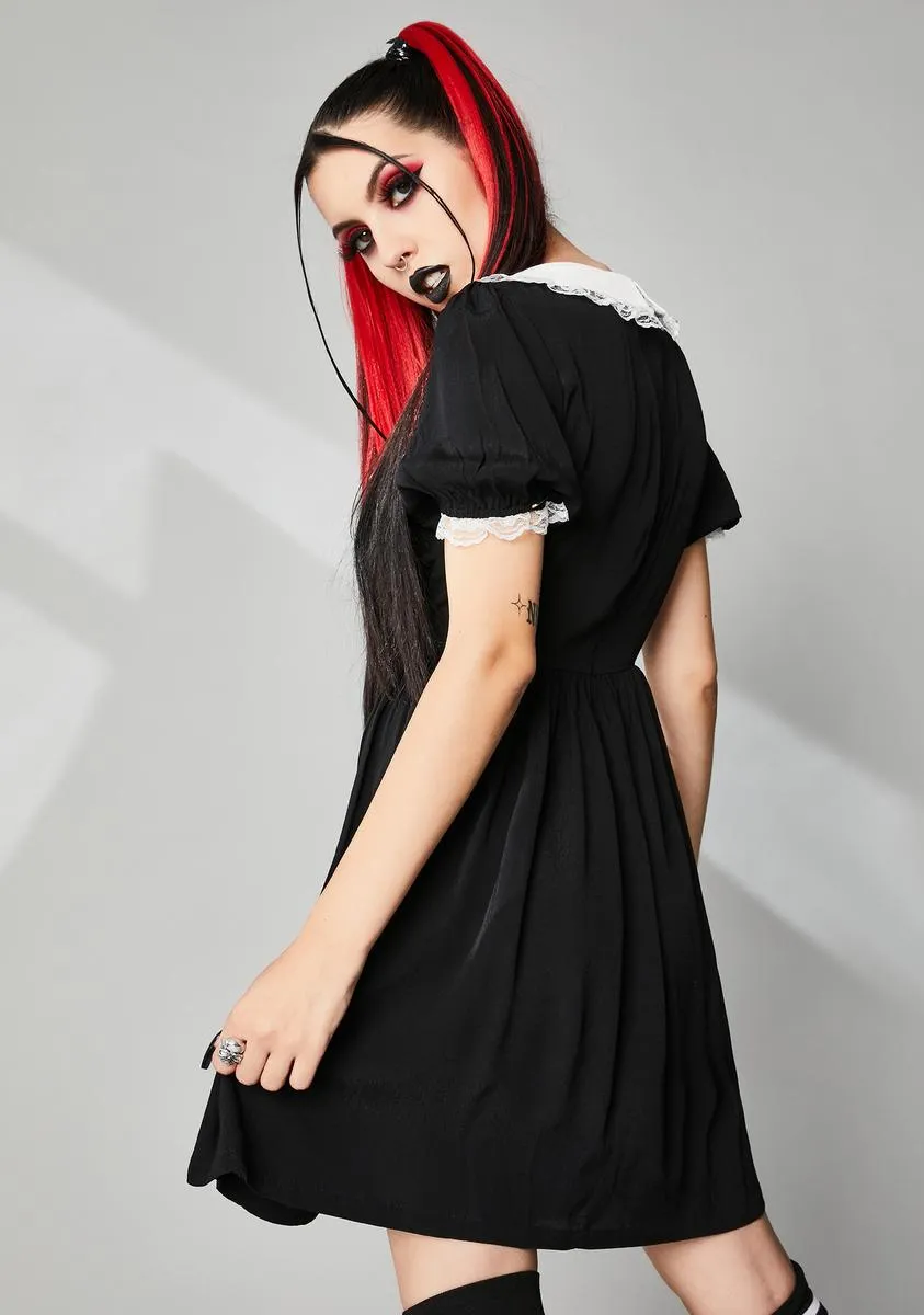 Never Ending Nightmare Mini Dress