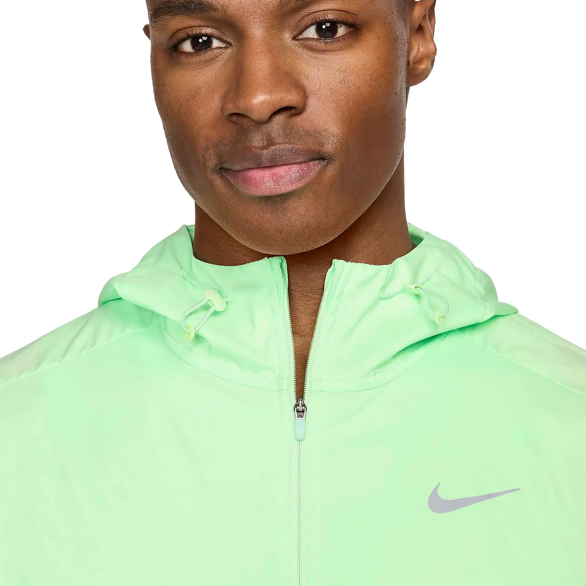 Nike Repel Packable Vapour Green Light Iron Ore Windrunner Jacket