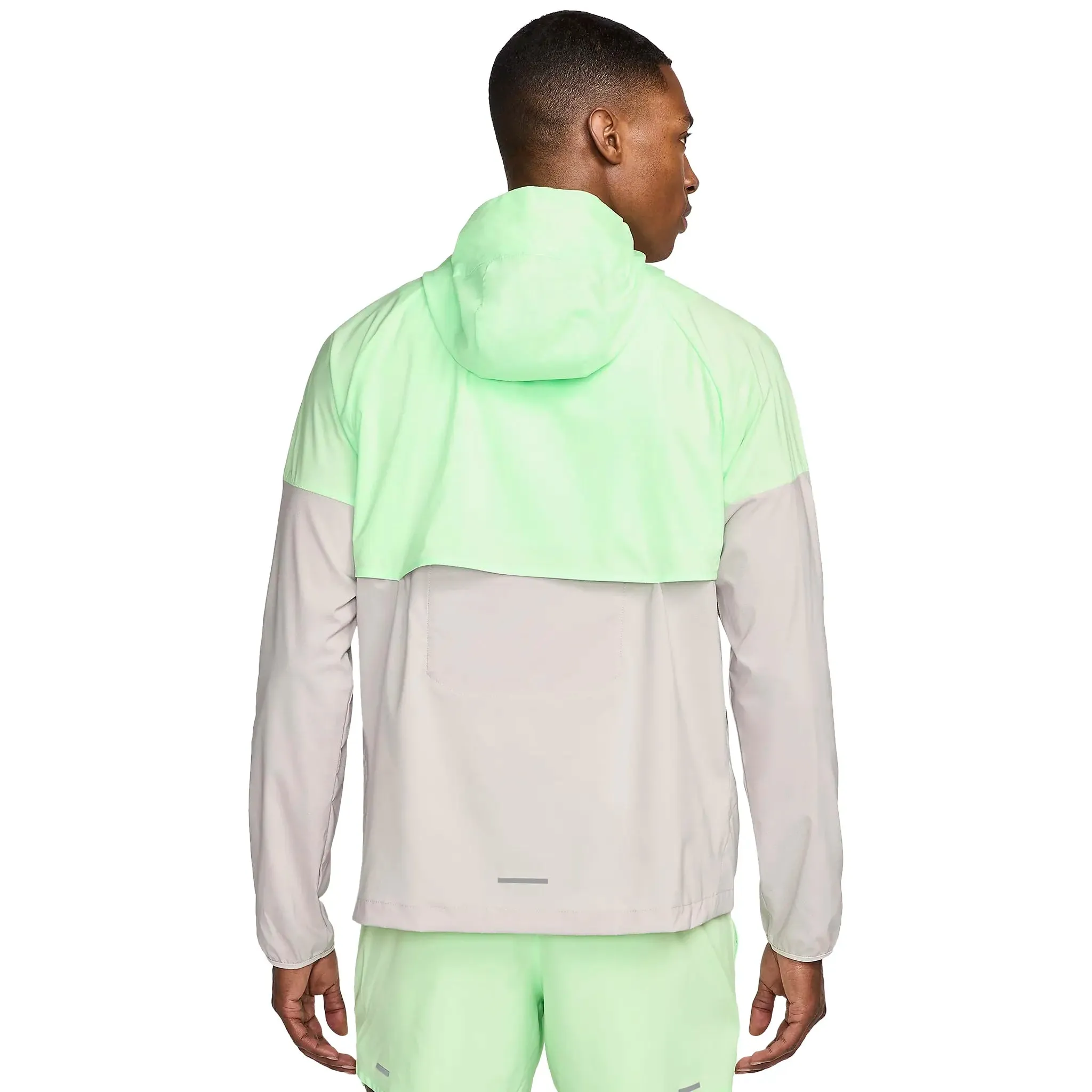 Nike Repel Packable Vapour Green Light Iron Ore Windrunner Jacket