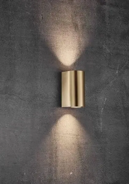 Nordlux Canto Maxi 2 Wall Lamp - Brass