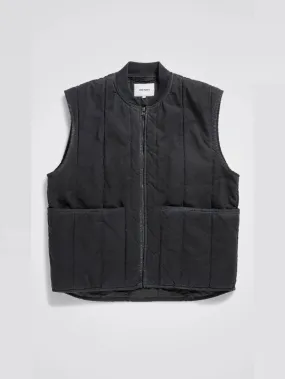 Norse Projects - Peter Canvas Vest - Black