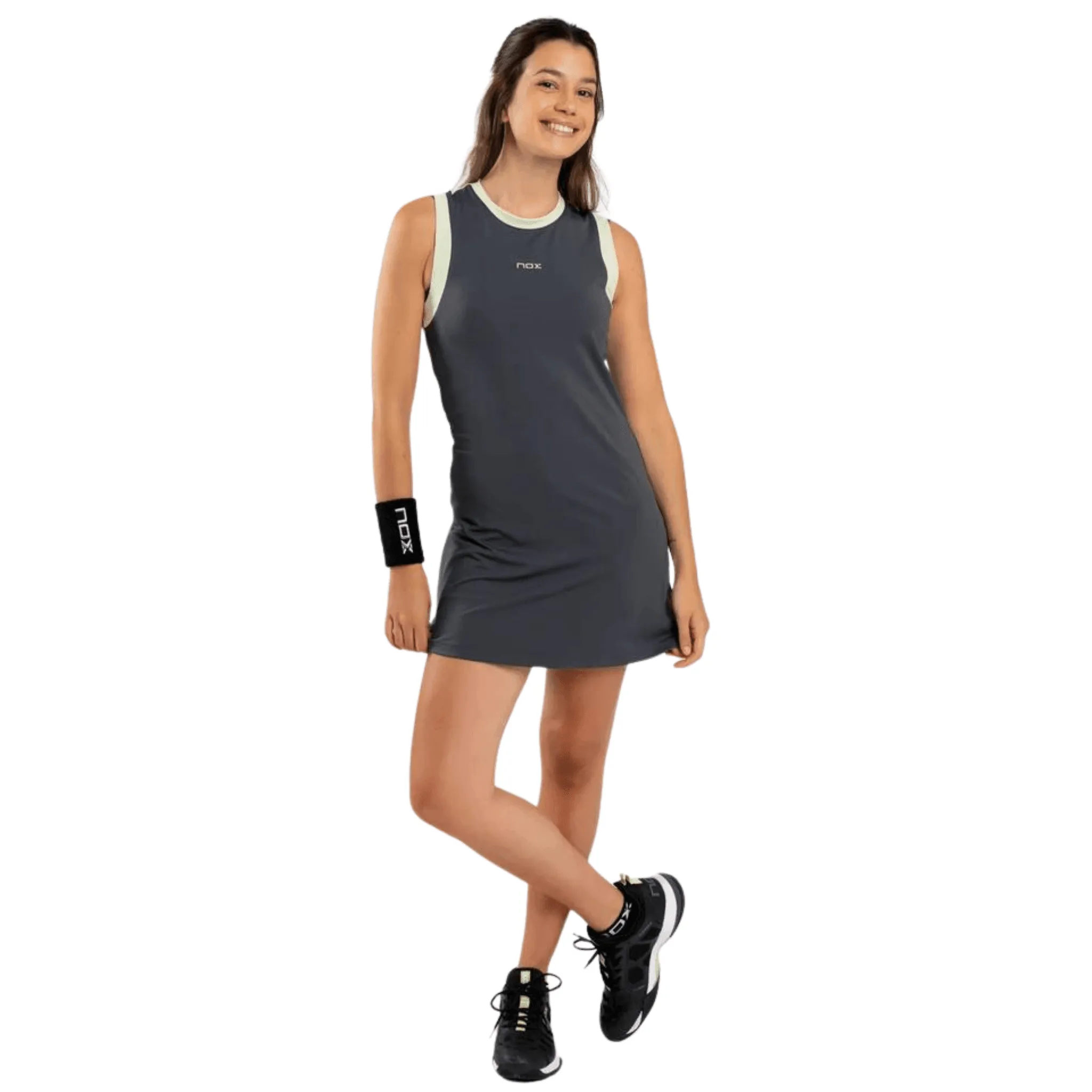 Nox Pro Charcoal Gray Padel Dress