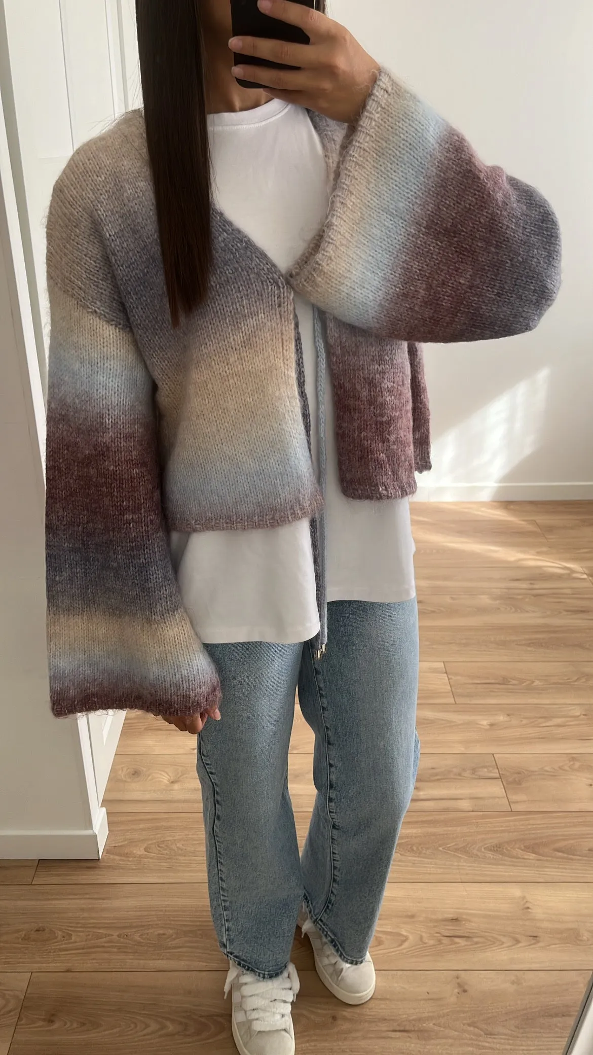 Ombre vest [bell sleeves]