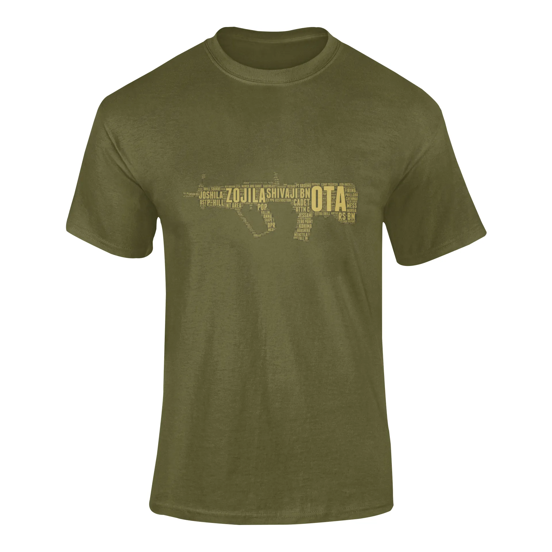 OTA T-shirt - Word Cloud Zojila - Tavor (Men)