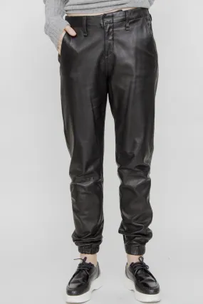 PAJAMA LEATHER PANTS