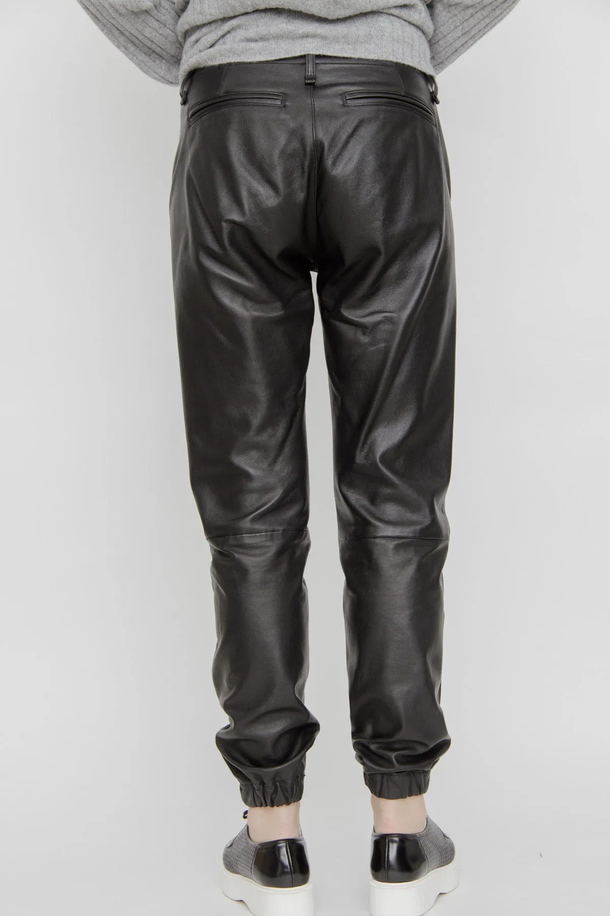 PAJAMA LEATHER PANTS