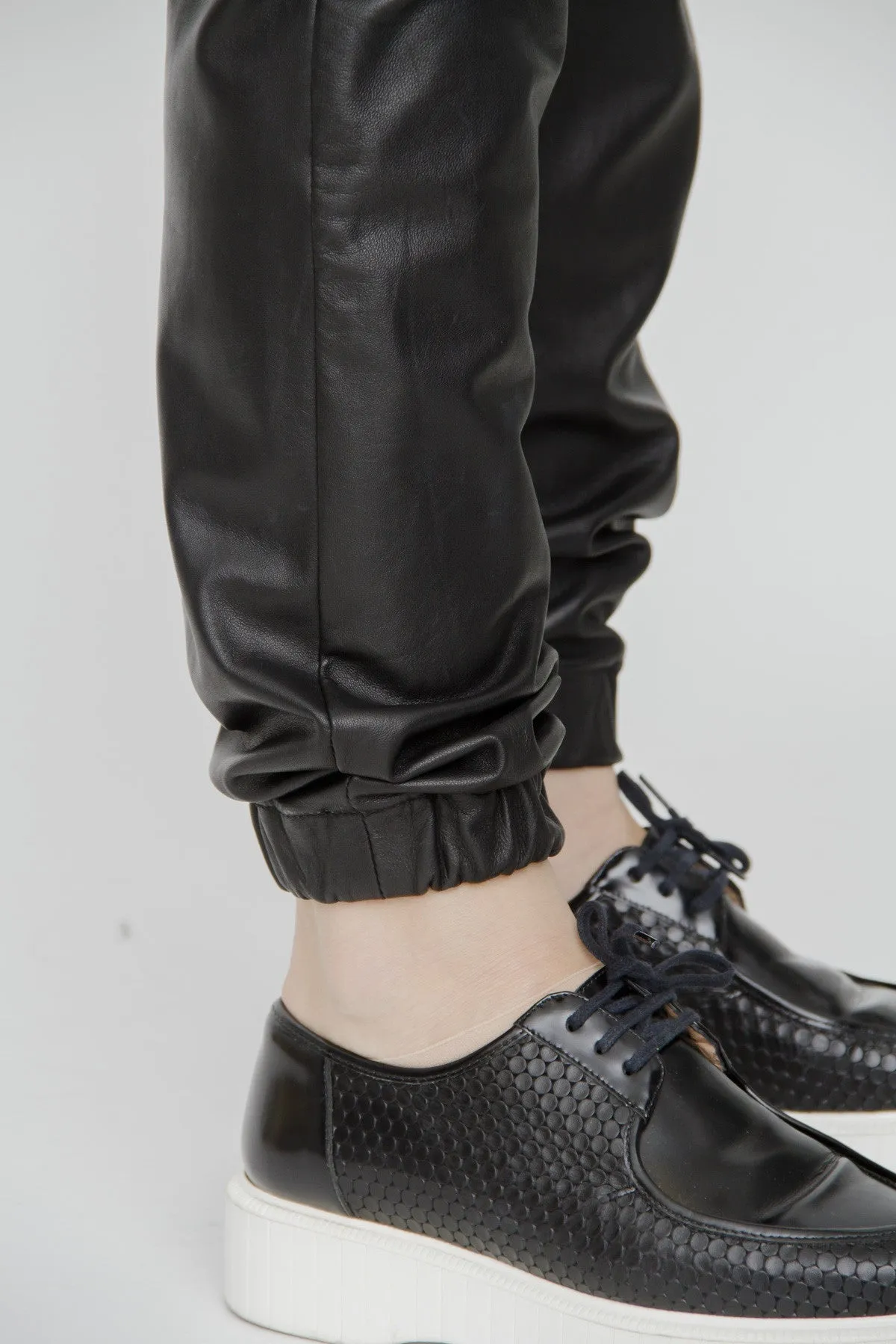 PAJAMA LEATHER PANTS