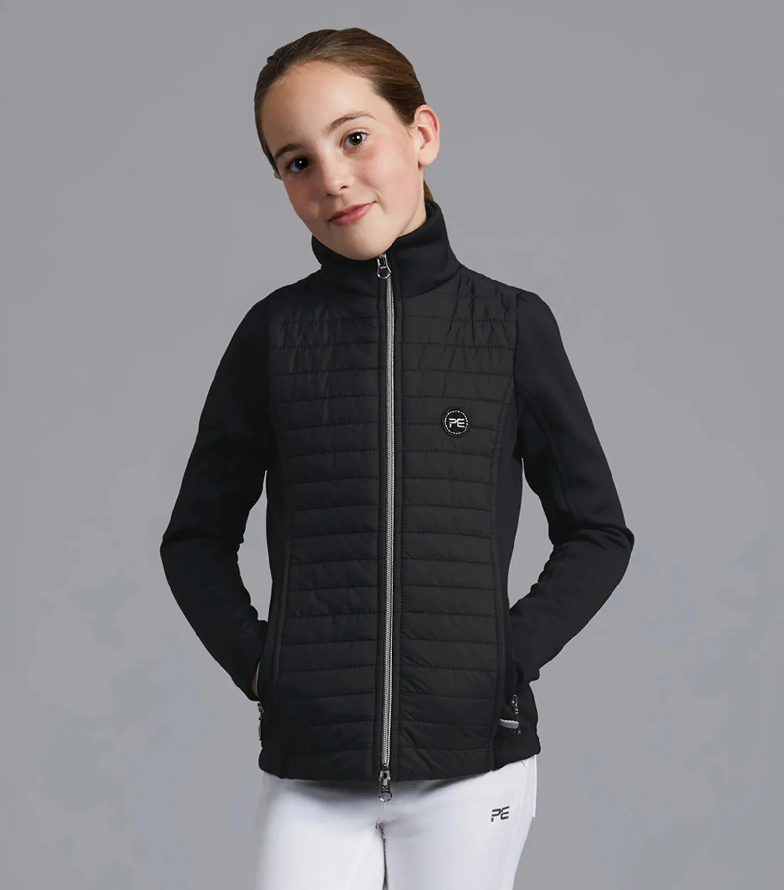 PE Mini Elena Girls Hybrid Riding Jacket