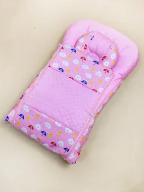 Pink Sleeping Bag For Newborns/Baby Carry Nest NBSB12