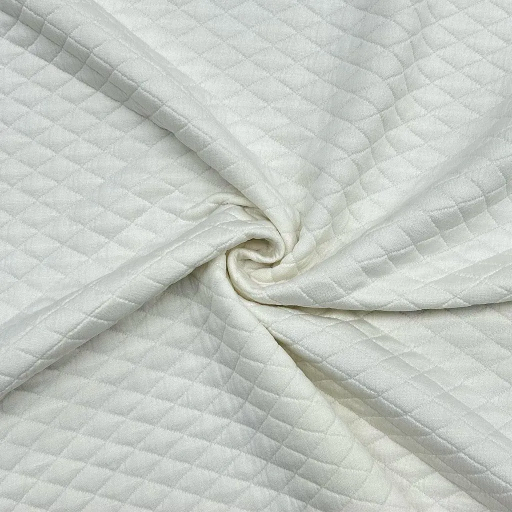 Plain Quilted Jersey Fabric