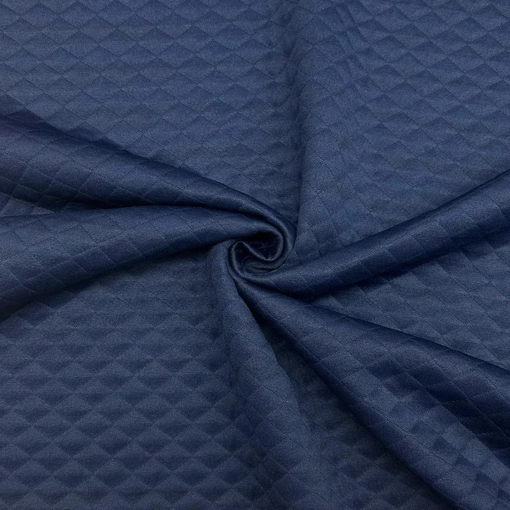 Plain Quilted Jersey Fabric