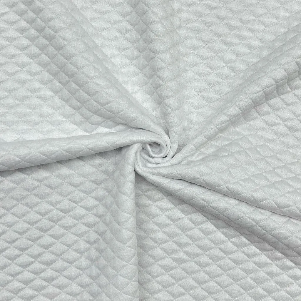 Plain Quilted Jersey Fabric