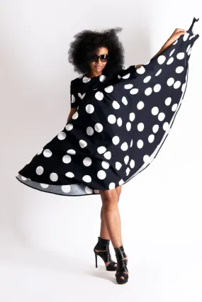 Polka Dots Summer Maxi Dress KOSARA