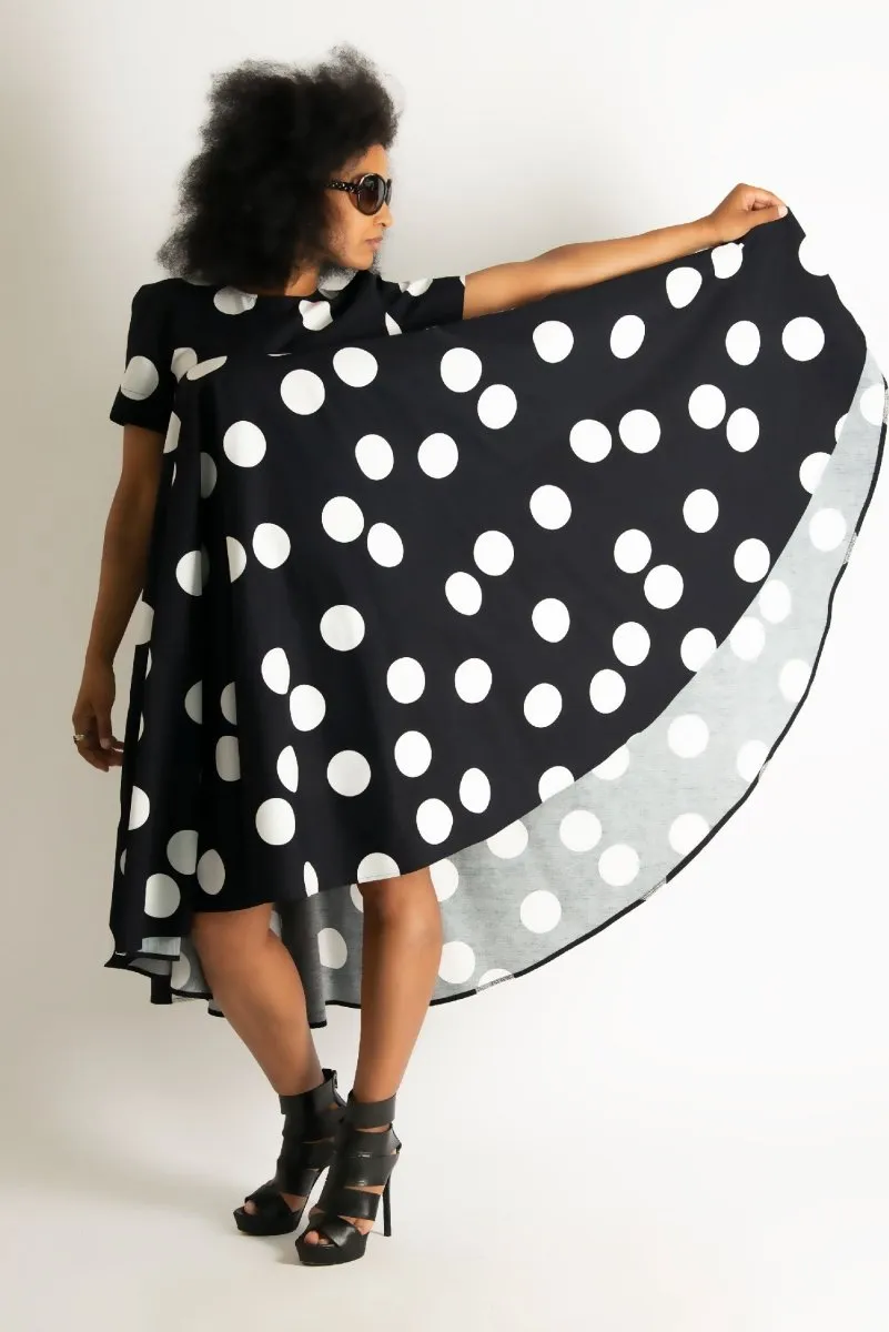 Polka Dots Summer Maxi Dress KOSARA