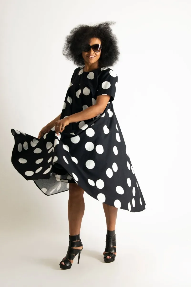 Polka Dots Summer Maxi Dress KOSARA