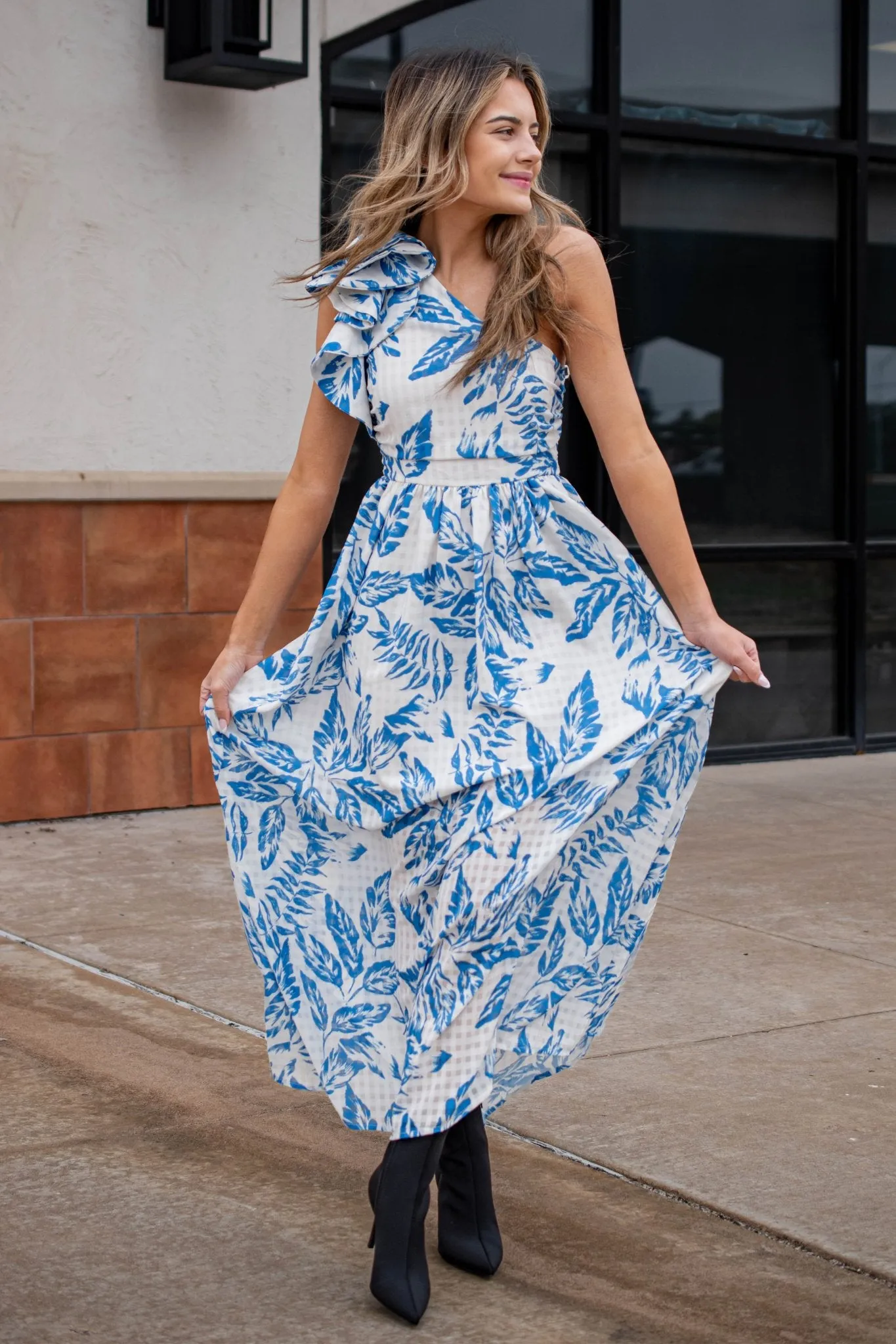 Polly Floral Maxi Dress