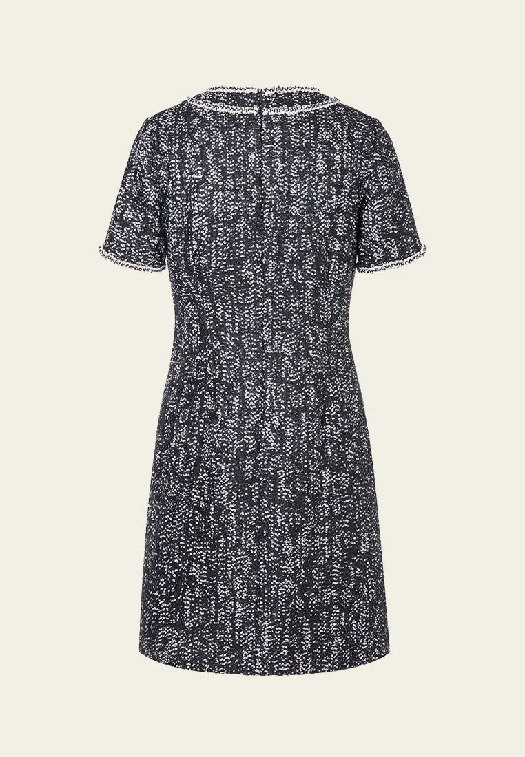 Prestige Patch-pocket Tweed Dress