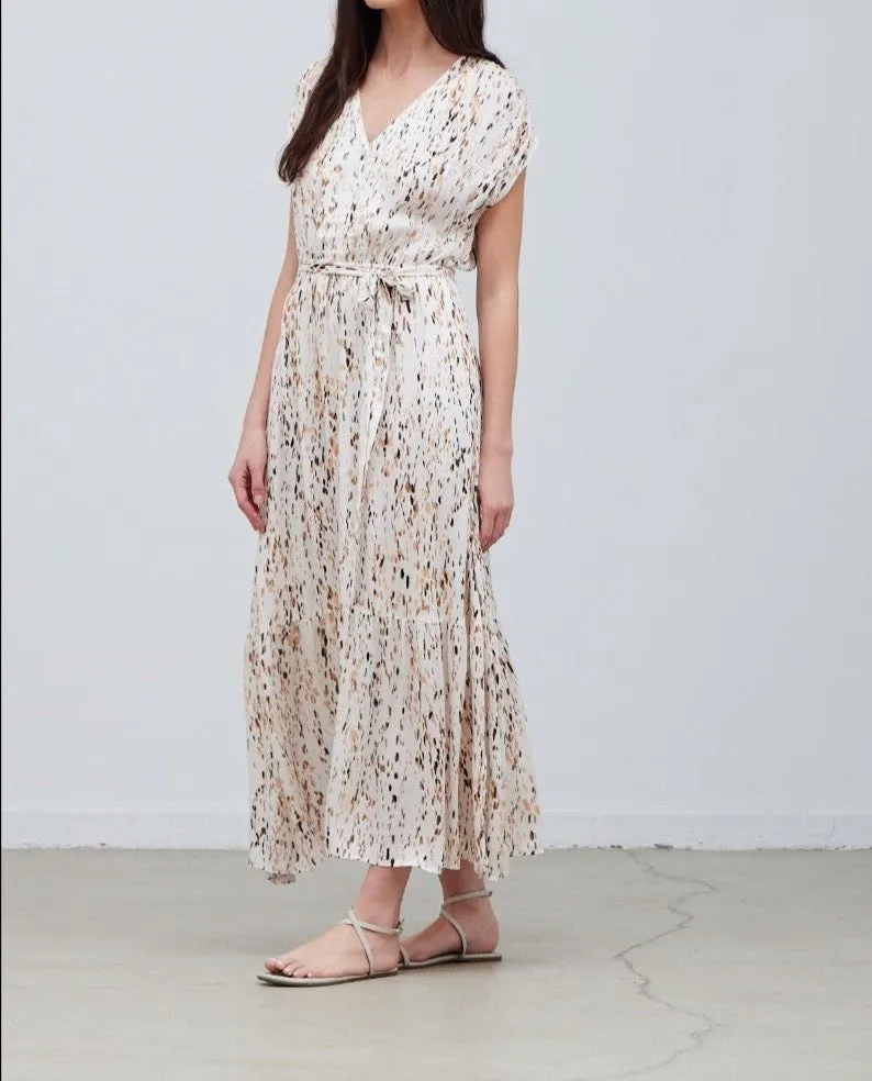 Printed Tiered Maxi Dress