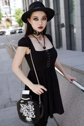 Punk-Tured Babydoll Dress