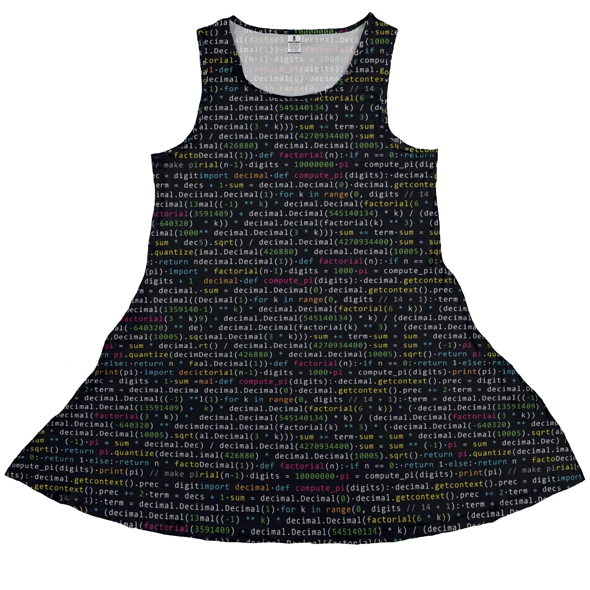 Python Pi Dress