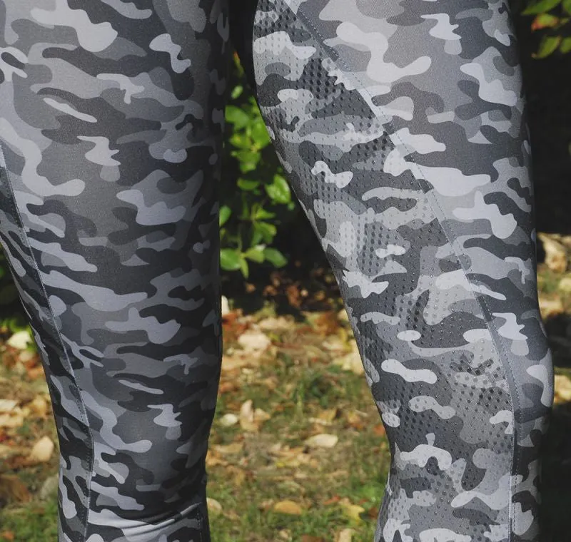 Rhinegold Full Seat Camo Riding Tights