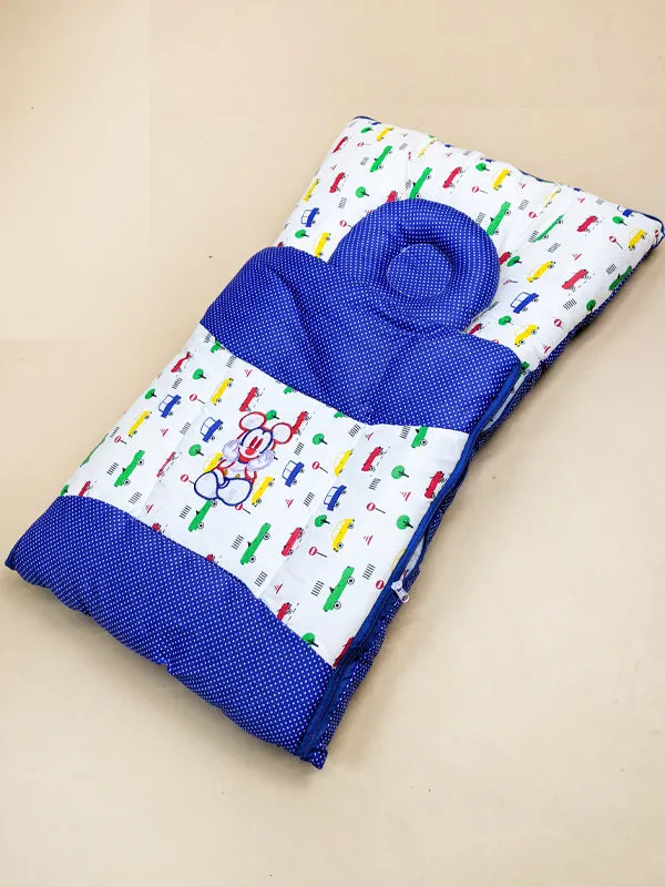 Royal Blue Sleeping Bag For Newborns/Baby Carry Nest NBSB13