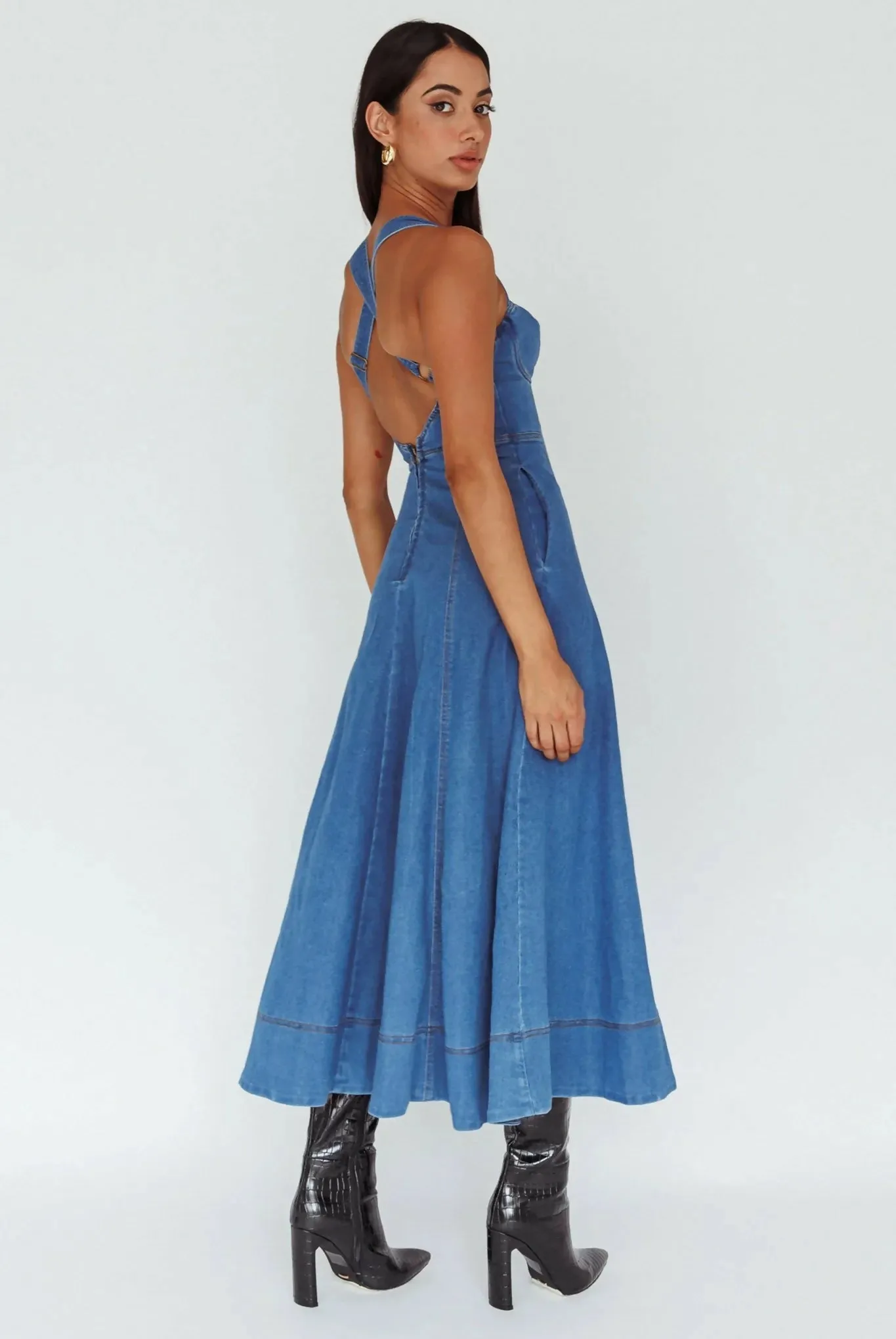 Runway Scout Ellora Denim Dress