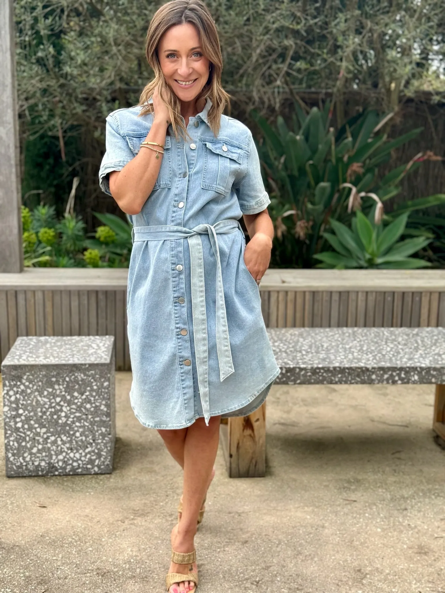 Sadie Denim Dress