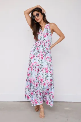 SALE - Sydney Floral Print Maxi Dress