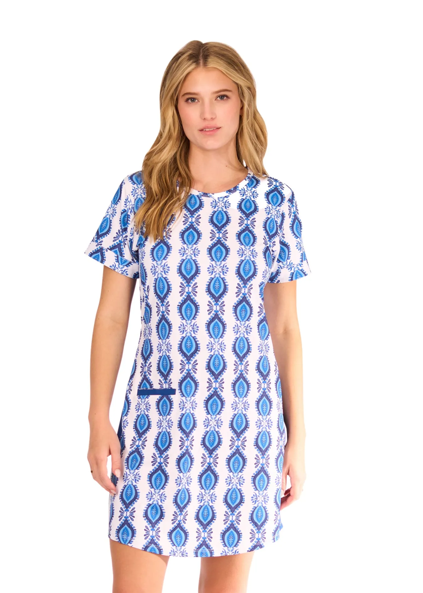 San Sebastian Short Sleeve Tee Dress