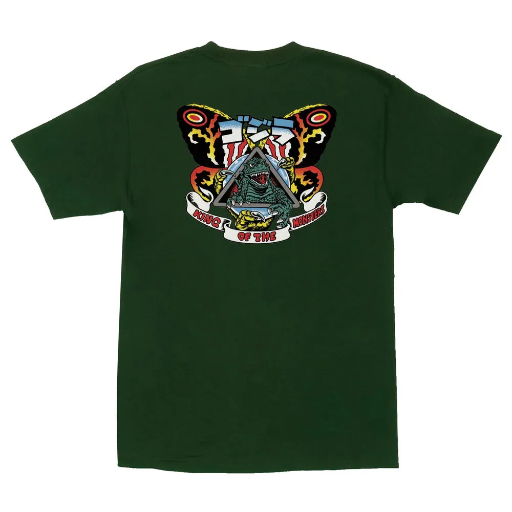 SANTA CRUZ x GODZILLA Natas Mothra Graphic T-Shirt