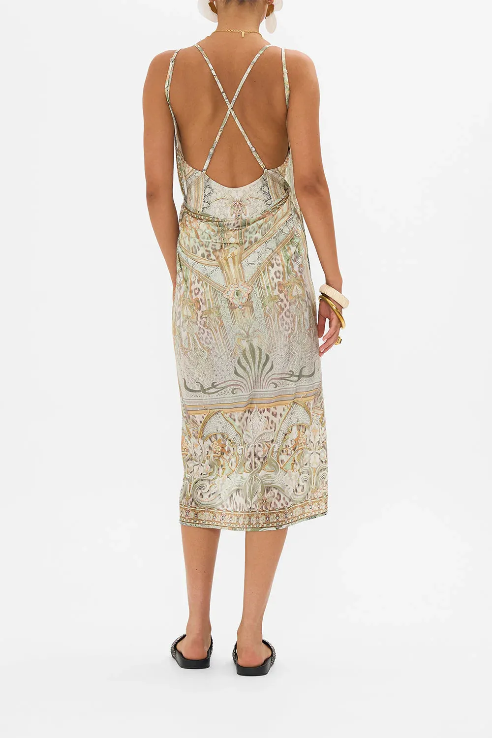 Sarong With Straps And Trim Detail - Ivory Tower Tales