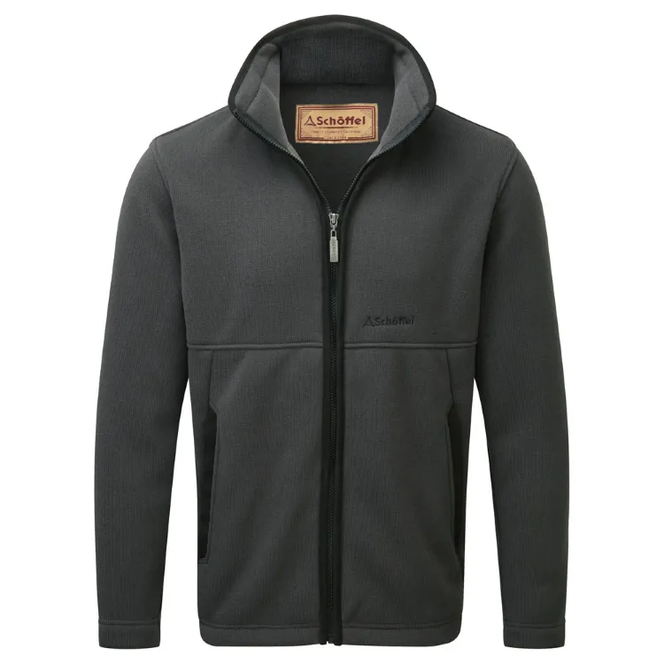 Schoffel Marlborough Fleece Jacket - Charcoal