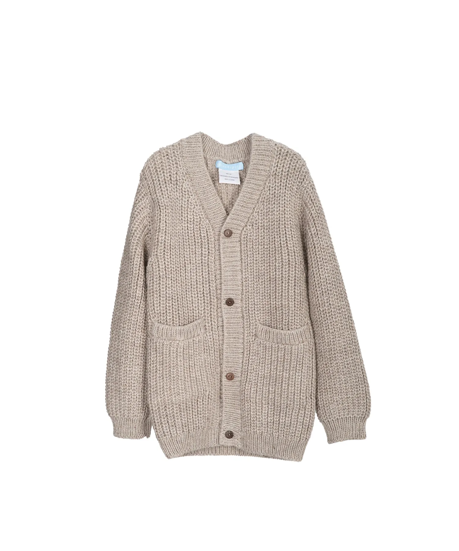 Serendipity Llama Wool Knitted Cardigan