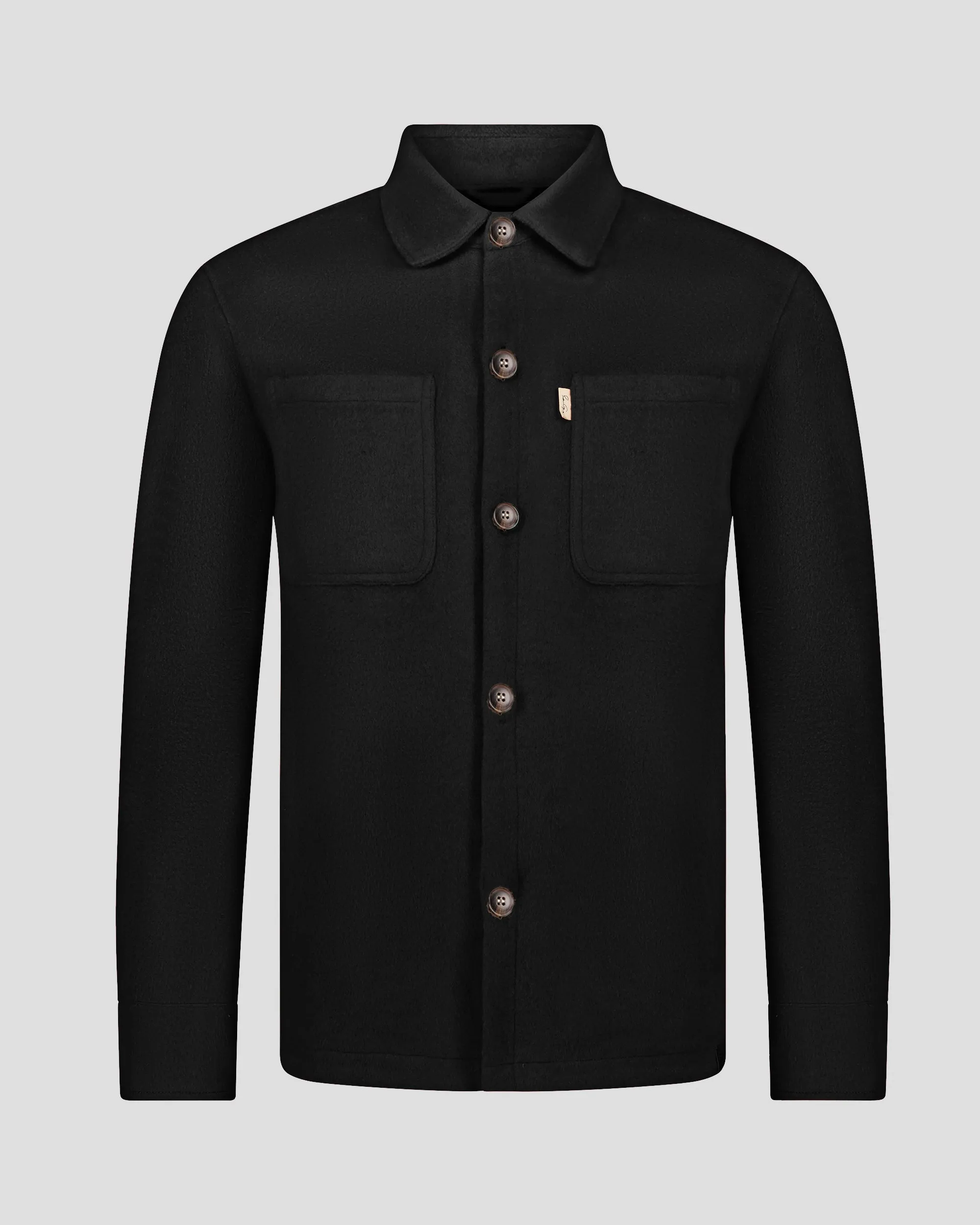 SG Quilted Shirt Jacket - Black