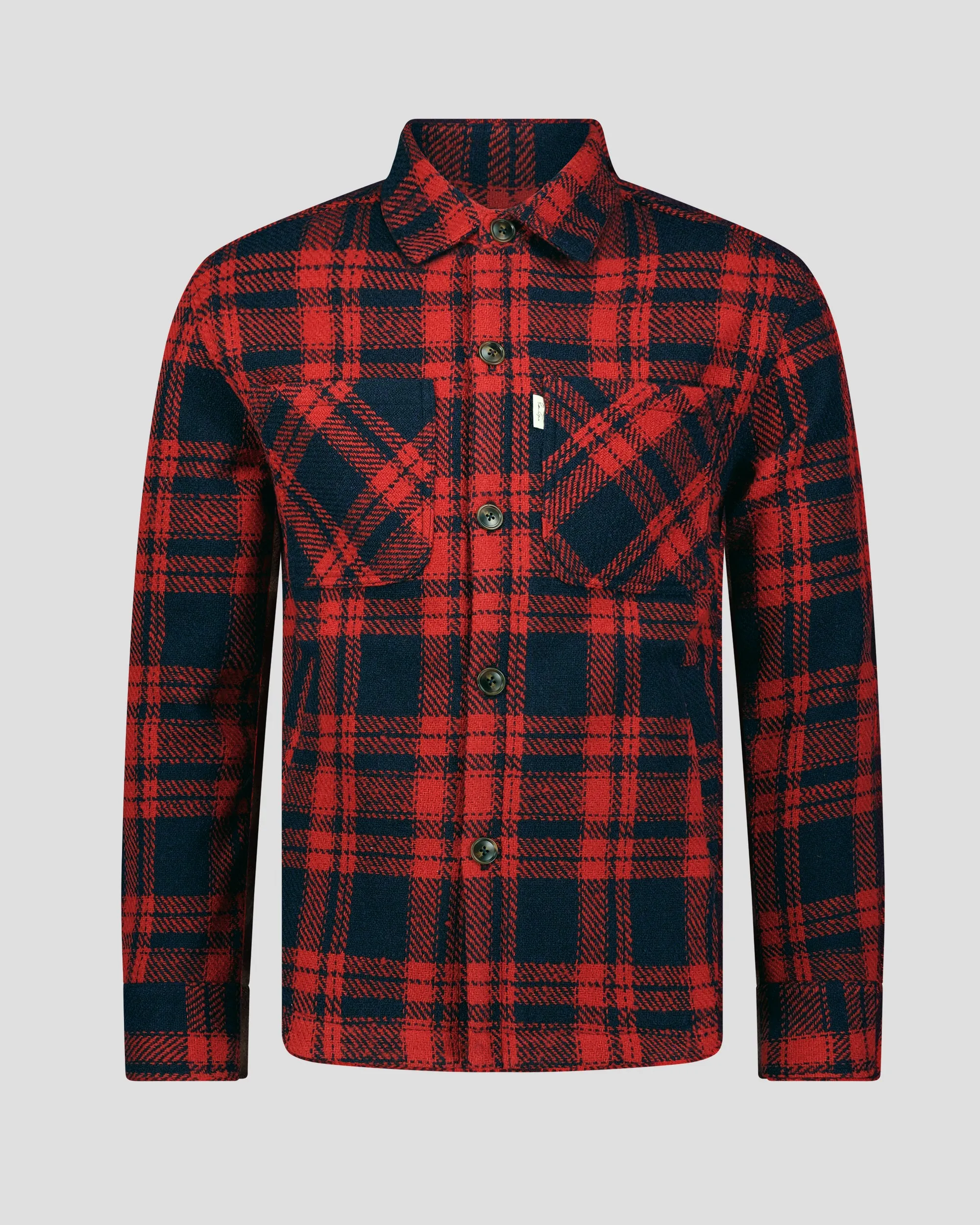 SG Quilted Shirt Jacket - British Plaid