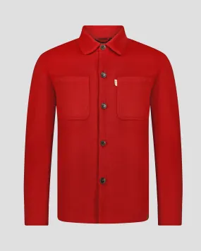 SG Quilted Shirt Jacket - Fire Red