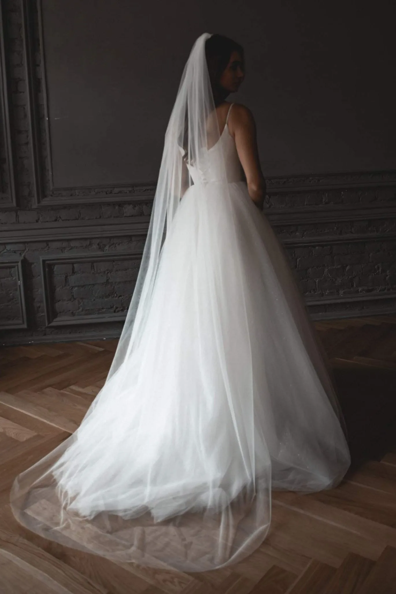 Simple Tulle Wedding Veil