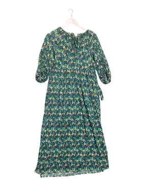 Size 6-8 (0-1) | Morrison Green Print Dress