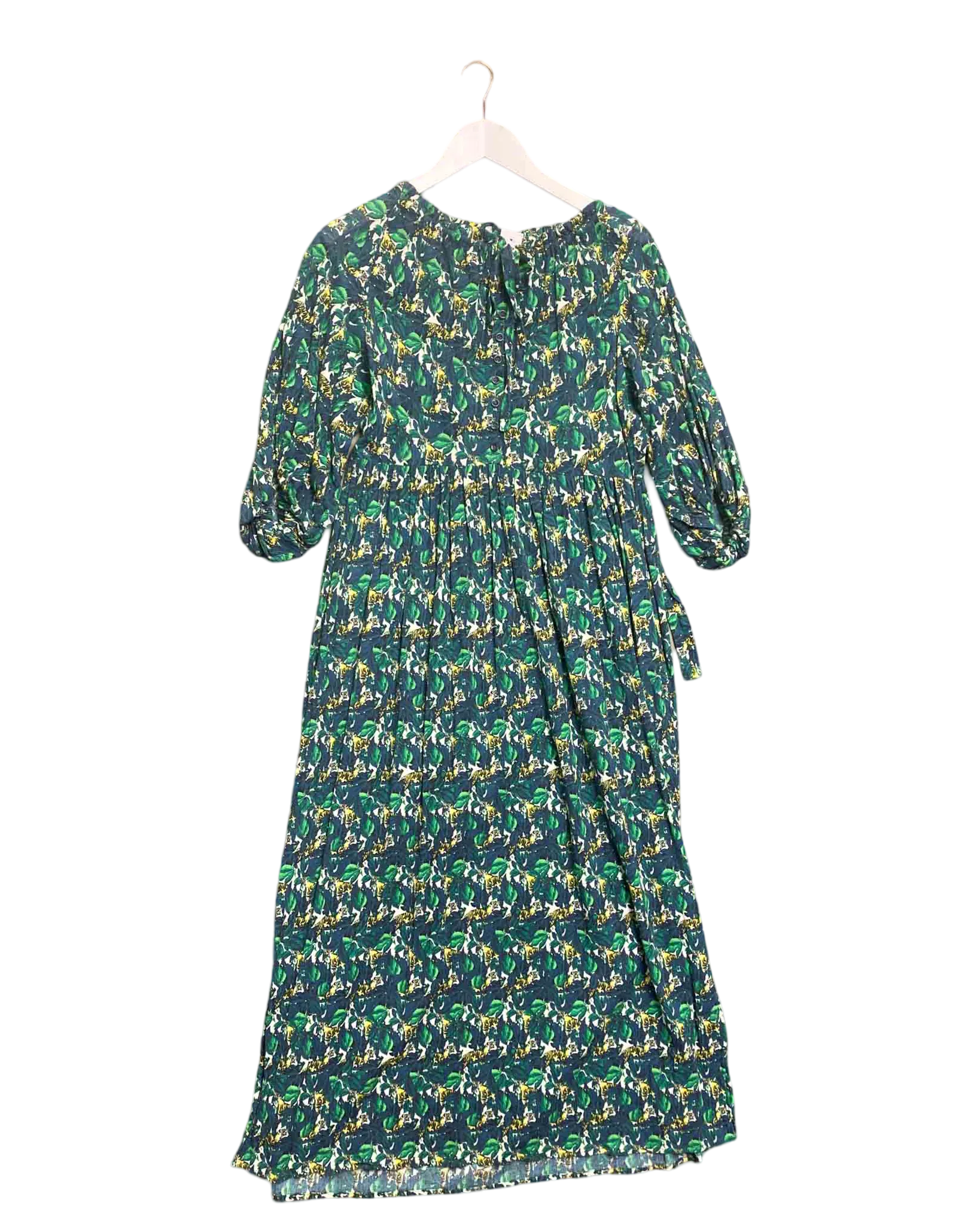 Size 6-8 (0-1) | Morrison Green Print Dress